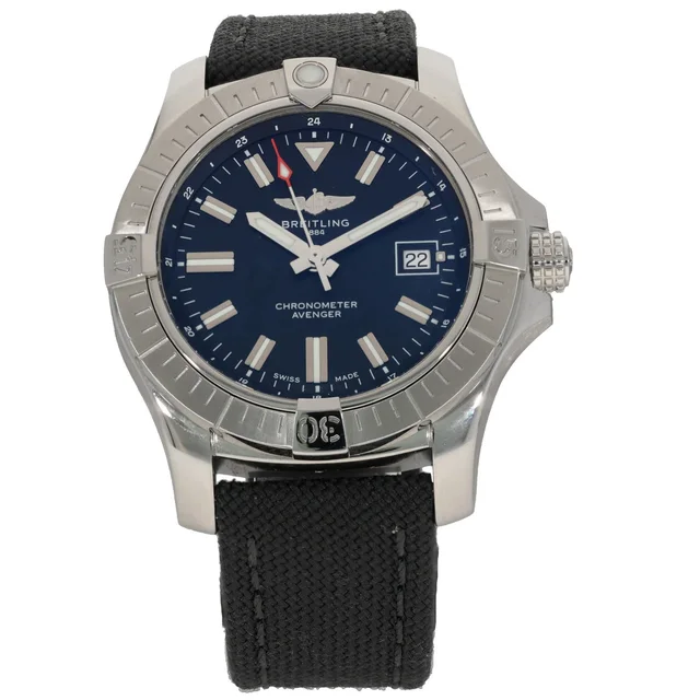 Breitling Avenger A17318 43mm Stainless Steel Watch from H&T