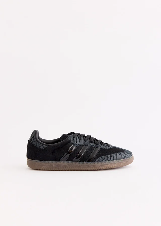 Adidas Women's Samba OG 'Black Pony Hair' Sneakers in Black from Incu, photo 1 of 1