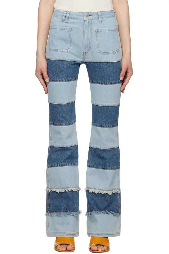 Blue Mahina Jeans, image 1 of 1 from SSENSE