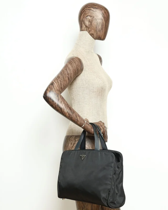 Prada Tessuto Business Bag in Nylon from A Retro Tale, photo 12 of 12