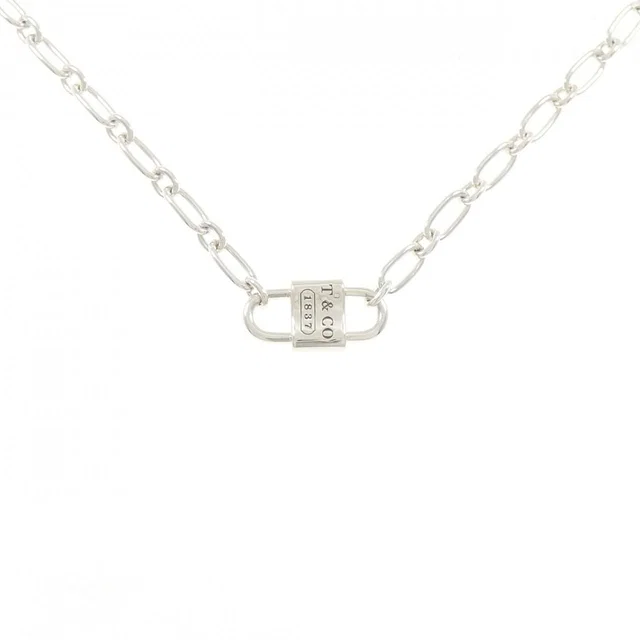 Tiffany & Co. 1837 Small Double Lock Necklace from The Reluxe