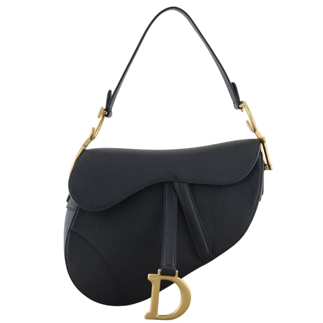 Dior Saddle Bag in Caviar leather from Luxe.It.Fwd