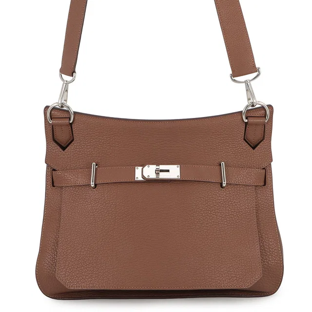 Hermès Jypsiere Brule Taurillon Clemence Size 31 in Clemence leather from GALLERY RARE