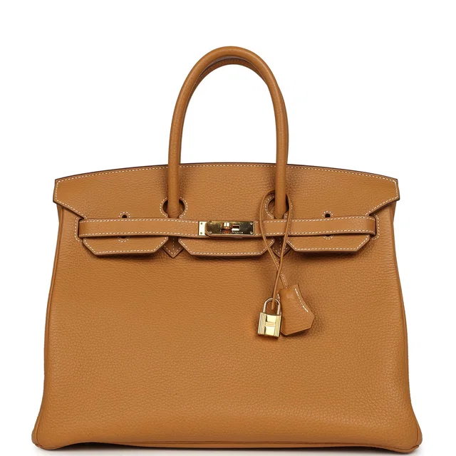 Hermès Birkin 35 Naturel Sable Togo Gold Hardware in Beige Togo leather from Madison Avenue Couture