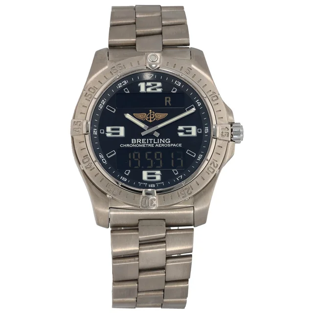 Breitling Aerospace E79362 42mm Titanium Watch from H&T