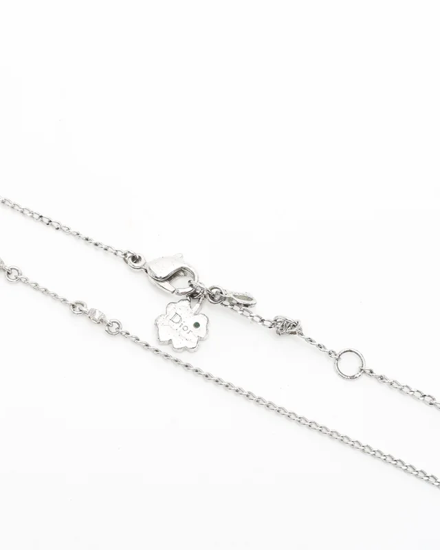 Dior Heart Rhinestone Necklace from A Retro Tale, photo 4 of 4