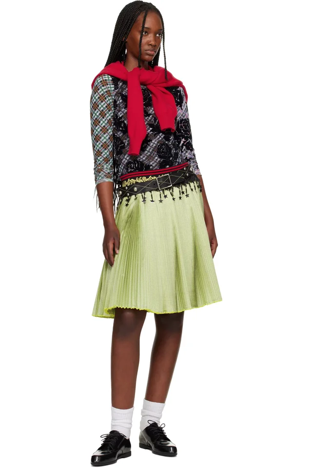 Chopova Lowena Black Studded Trouser Belt, photo 2 of 2 from SSENSE