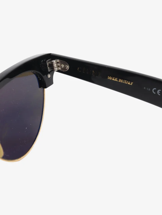 Celine Black and gold cat-eye sunglasses in Black from Sign of the Times, photo 6 of 9