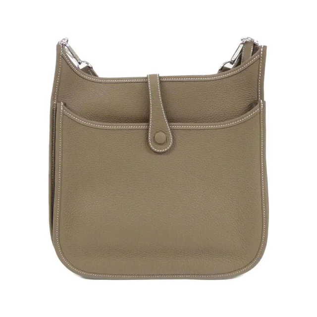 Hermès Evelyne3 PM Taurillon Clemence Shoulder Bag in Brown Calfskin from LuxUness, photo 2 of 5
