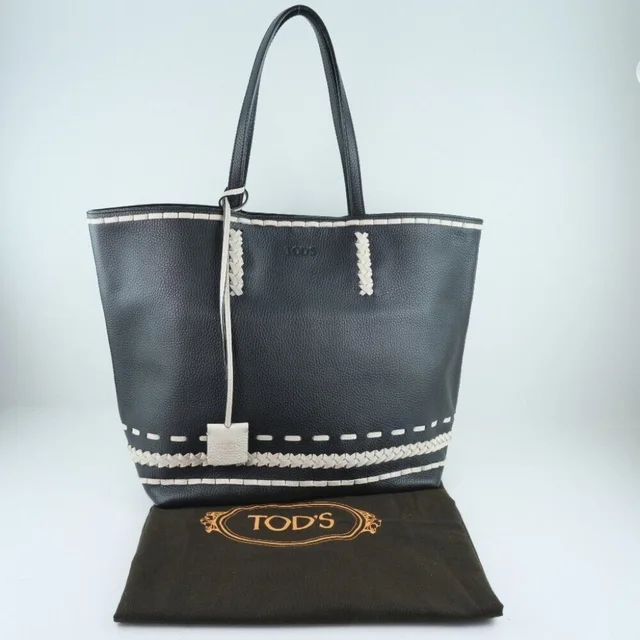 Tod's Tote Bag Black Calfskin Women in black Calfskin from Poshmark
