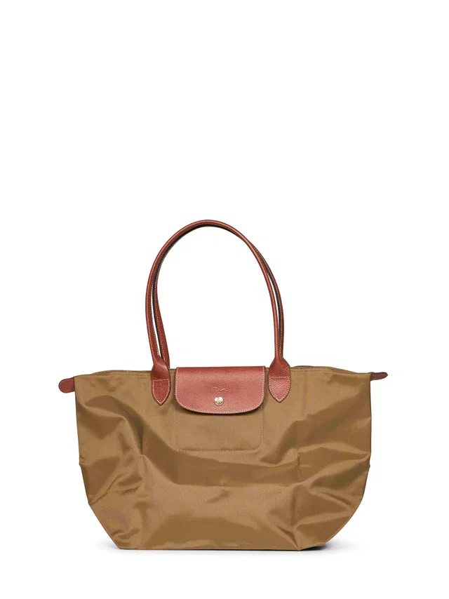 Longchamp Le Pliage Original Tote Bag — Beige Polyamide in Beige Canvas from HEWI