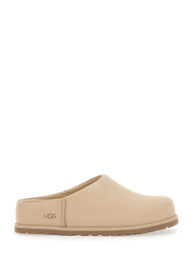Ugg W OTZO CLOG Beige with Simple Design in Leather for Women in Beige 100% Leather from Gaudenzi Boutique, photo 1 of 1
