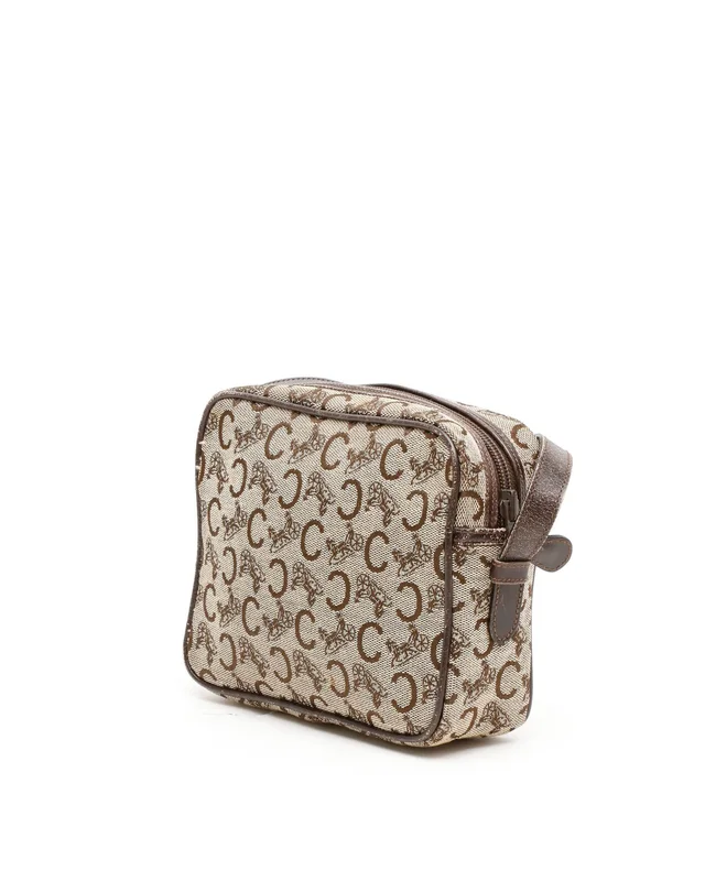 Celine C Horse Carriage Bag in Canvas from A Retro Tale, photo 2 of 10