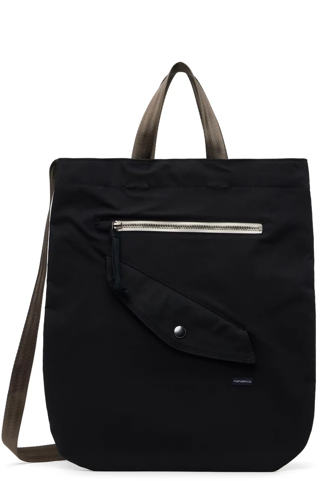 nanamica Black Shoulder Bag Tote from SSENSE, photo 1 of 1