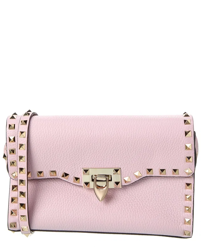 Valentino Rockstud Small Grainy Leather Crossbody, image 1 of 1 from Gilt