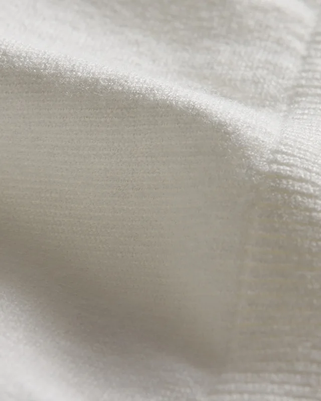 Theory Soris Polo Shirt in Light Bilen in WHITE 62% Viscose, 38% Polyester; Exclusive Of Elastic, photo 7 of 10 from Theory