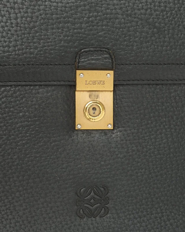 Loewe Anagram Business Bag in Caviar leather from A Retro Tale, photo 7 of 10