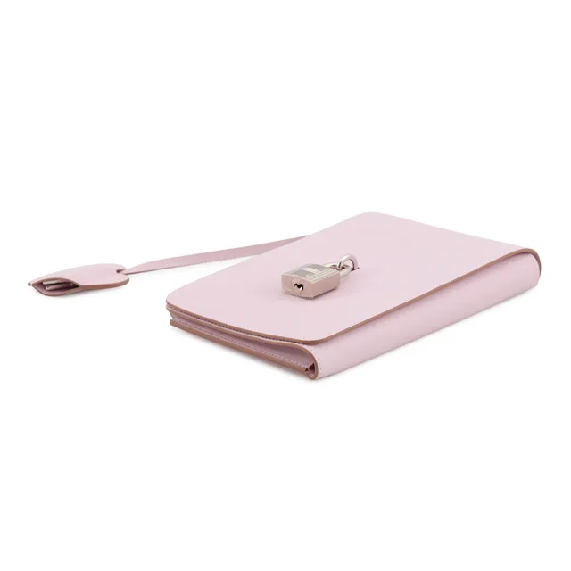 Hermès Notebook cover Carnet Secret Della Cavalleria mauve pail Swift Leather in Swift leather from GALLERY RARE, photo 2 of 6