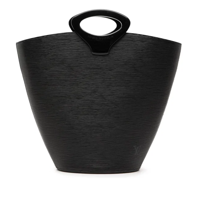 Black Louis Vuitton Epi Noctambule Tote Bag in Black Leather from Designer Revival