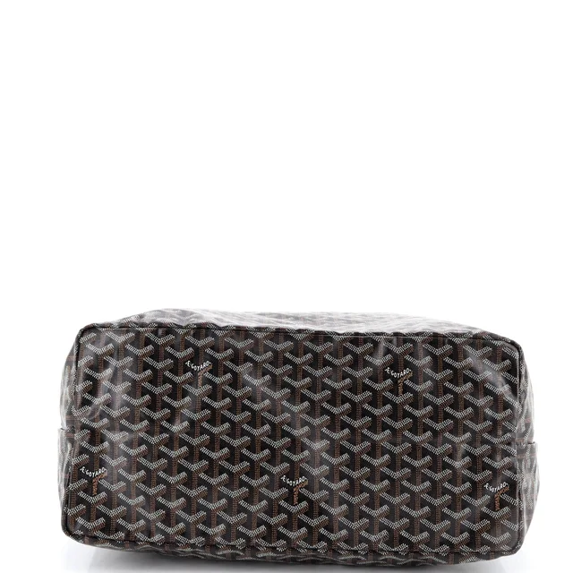 Goyard Saint Louis Tote Coated Canvas GM in brown|red Coated canvas from Rebag, photo 5 of 7
