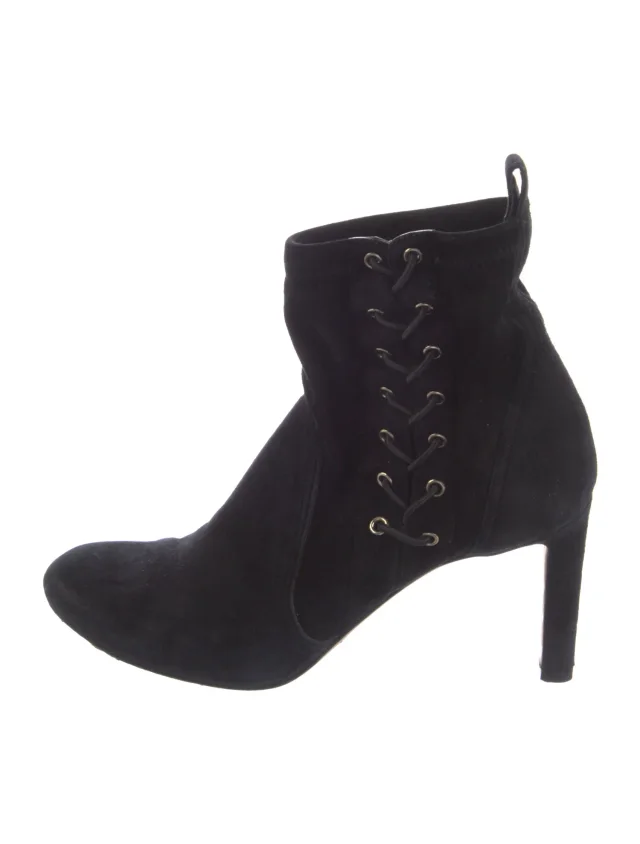 Jimmy Choo Suede Boots in black Suede from The RealReal