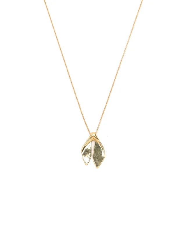 Tiffany & Co. Elsa Peretti 18ct Yellow Gold Whale Tale Necklace in Yellow from A Retro Tale