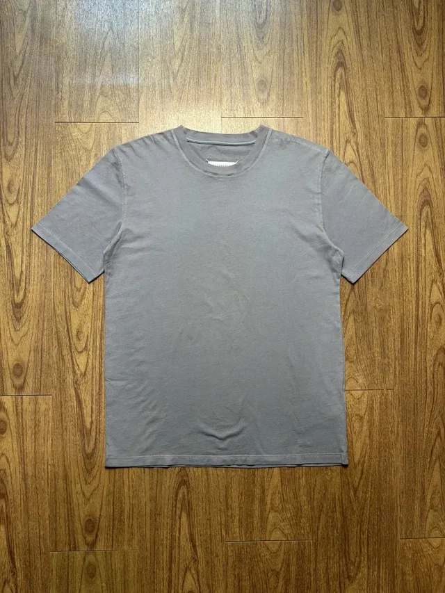Free Tax! Maison Margiela Four Stitch Basic Tee in gray from Grailed
