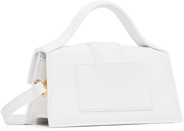 JACQUEMUS White Les Classiques 'The Bambino' Bag, photo 3 of 4 from SSENSE