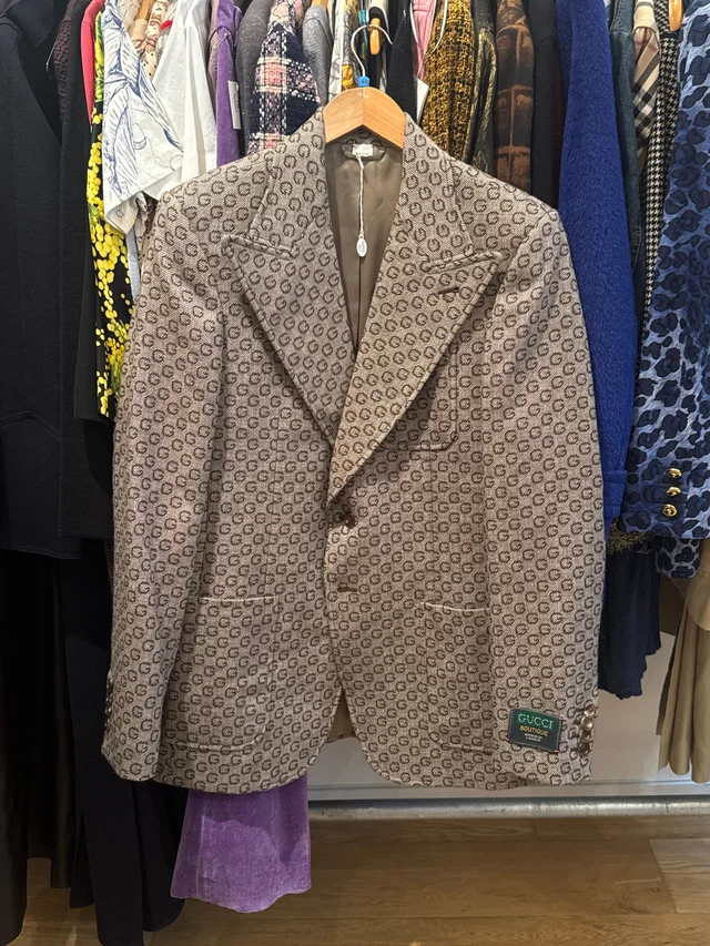 Gucci GG men style jacket in Wool from Luxury Promise
