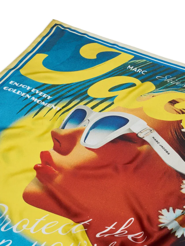 Marc Jacobs Sun Poster scarf, photo 2 of 2 from FARFETCH