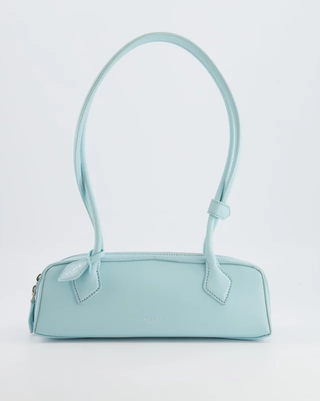 Alaïa Baby Blue Le Teckel Small Shoulder Bag from Sellier