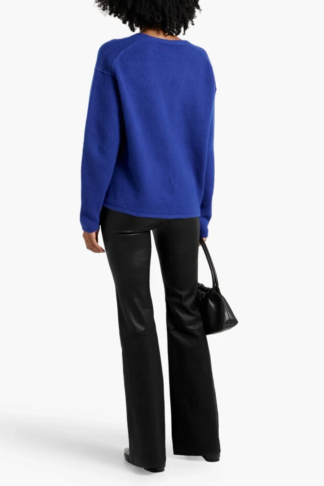Theory Leather Flared Pants, photo 3 of 4 from THE OUTNET