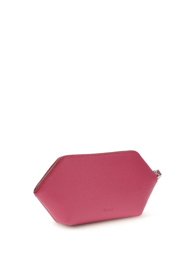 GANNI Pouch — Pink Thermoplastic Polyurethane Wallets & Purses in Pink from HEWI