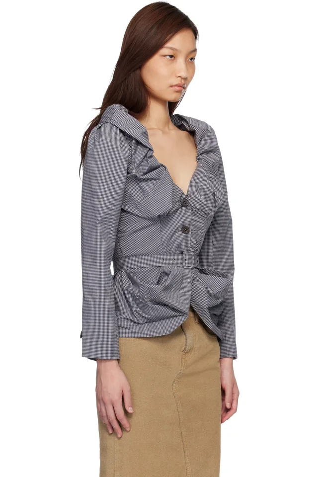 Vivienne Westwood Gray Kendall Blazer, photo 2 of 4 from SSENSE