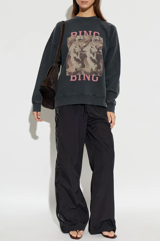 Anine Bing Maha logo-patch track pants, photo 4 of 5 from SENSER