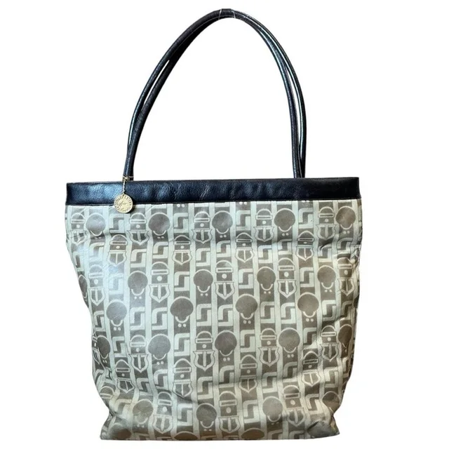 Judith Leiber Women's Tote bags - Brown/Cream in brown|red from Depop, photo 1 of 1