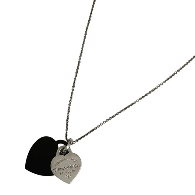 Necklace Return to Tiffany Heart 925 Sterling Silver in Silver from The Reluxe