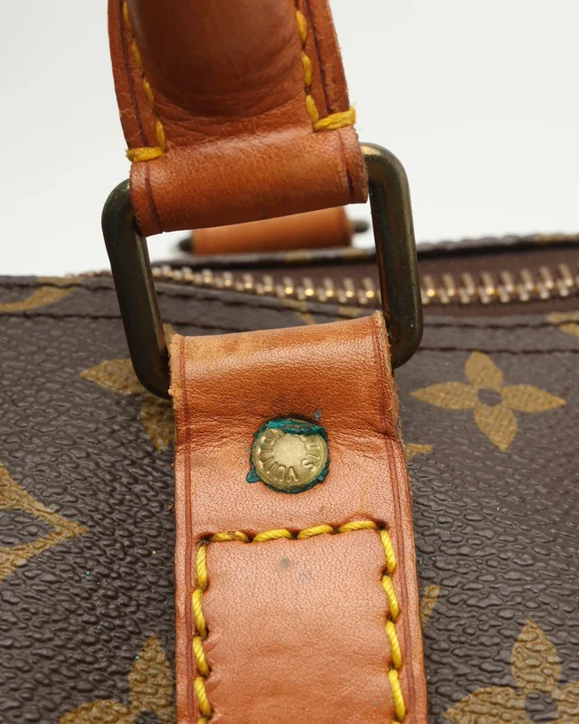 Louis Vuitton Monogram Keepall 60 Weekend Bag in Coated canvas from A Retro Tale, photo 8 of 13