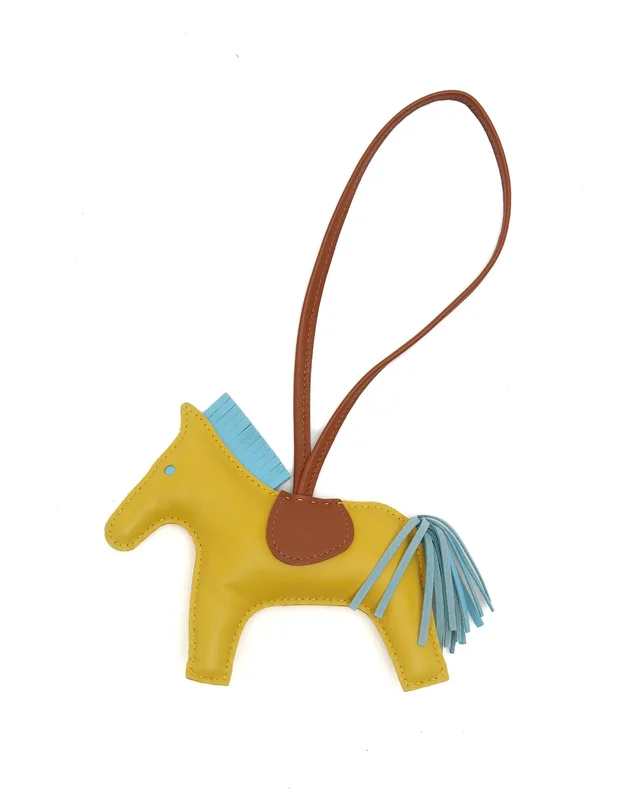 Hermès Rodeo MM Charm in Lambskin from A Retro Tale, photo 2 of 2