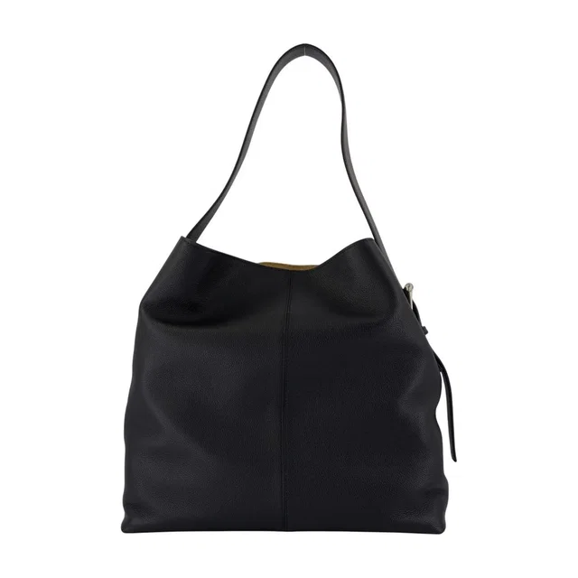 Alexander McQueen Calfskin Shoulder Bag — Black in Black Calfskin from HEWI