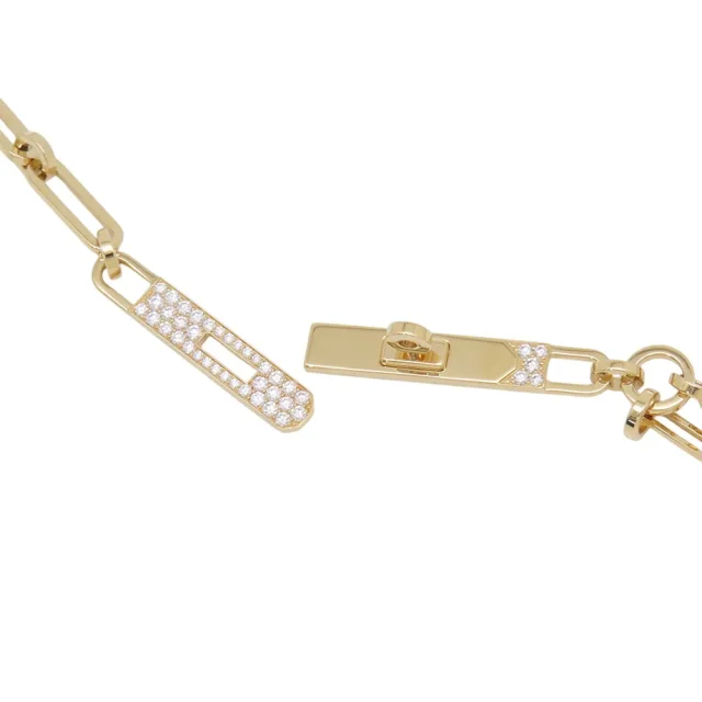 Hermès Kelly Chaine Lariat Necklace Size STH218272B 00ST 18K Yellow Gold in Yellow from GALLERY RARE, photo 6 of 13
