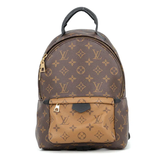 Louis Vuitton Palm Springs Backpack NoirM44870 Monogram Reverse Canvas Size PM in Canvas from GALLERY RARE