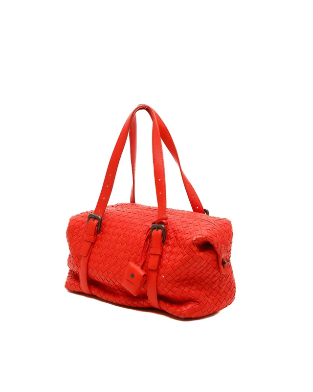 Bottega Veneta Intrecciato Boston Bag in Woven leather from A Retro Tale, photo 2 of 2