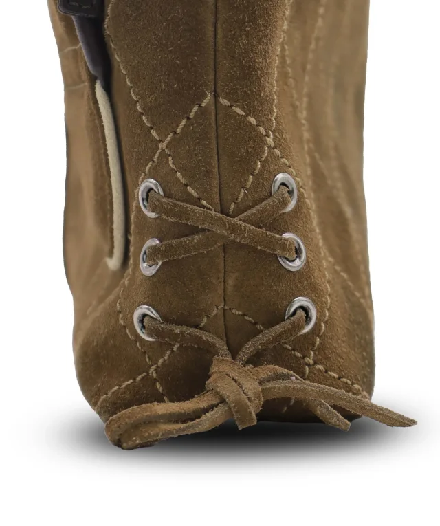 Chanel Shoulder Bag Paris-Salzburg Medium Suede Brown in Brown Suede from Luxury Promise, photo 9 of 19