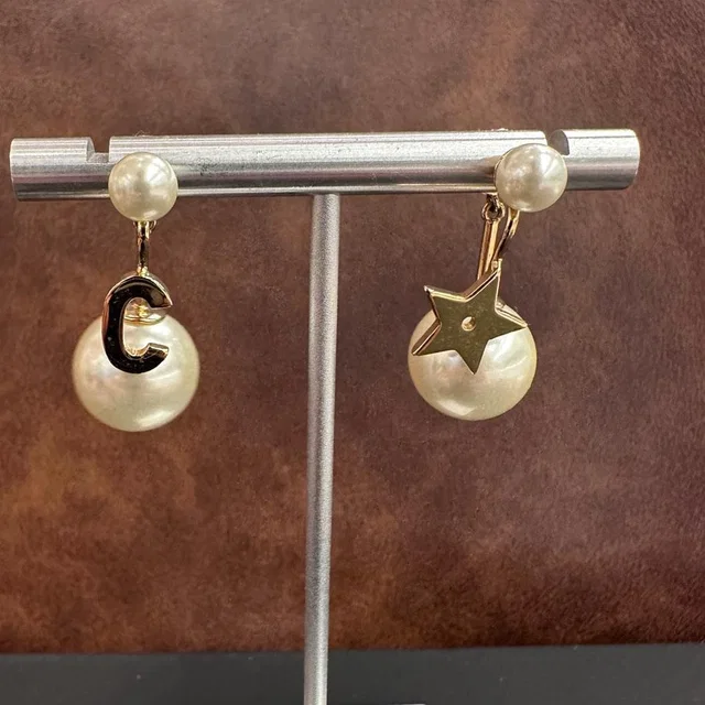 Dior Double Pearl Earrings from Luxury Promise