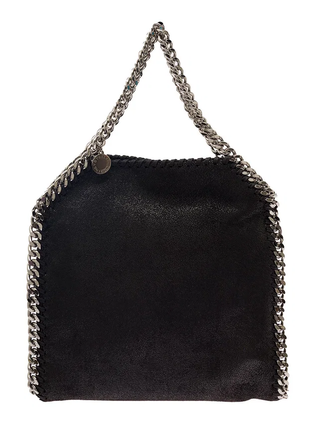 Stella McCartney Tiny Shoulder Bag — Black Polyester in Black from HEWI