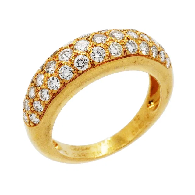 Cartier Ring Mimi Star 18k Yellow Gold Diamond in Yellow from The Reluxe
