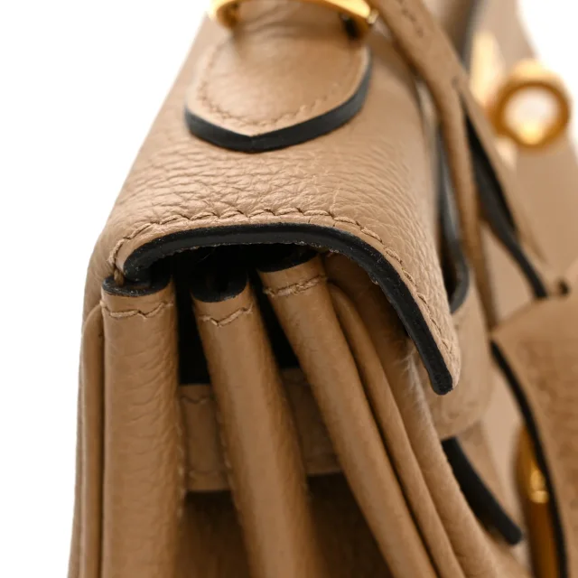 Hermès Togo Kelly Retourne 25 Chai in Togo leather from FASHIONPHILE, photo 10 of 12