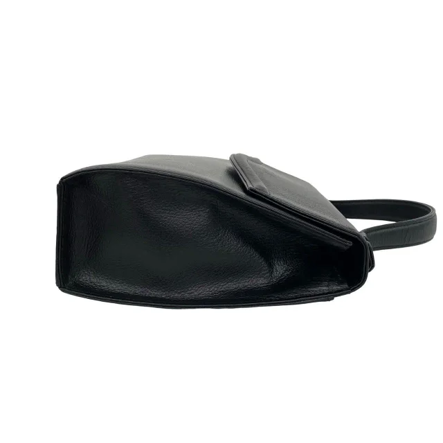 Saint Laurent Leather Handbag in Black Leather from LuxUness, photo 6 of 10