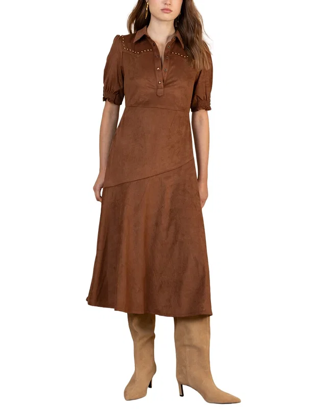 Hale Bob Kaisley Short Sleeve Midi Dress, image 1 of 1 from Rue La La